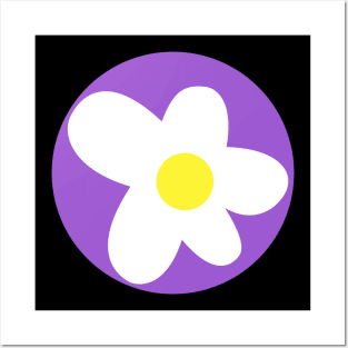 Non Binary Flower Posters and Art